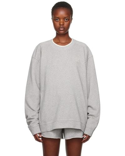 Ganni Grey Isoli Sweatshirt