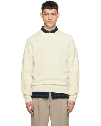 Norse Projects Off- Sigfred Sweater - Natural