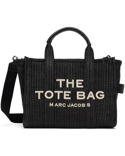 Marc Jacobs 'the Woven Medium Tote Bag' Tote - Black