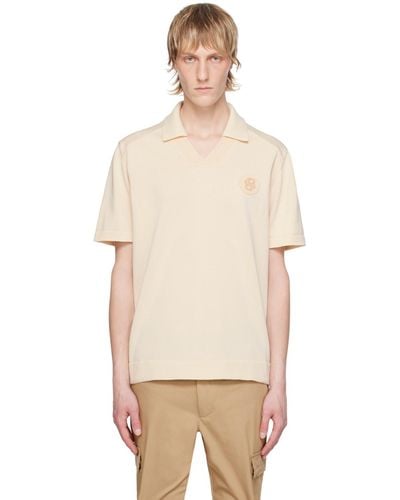 BOSS Patch Polo - Natural
