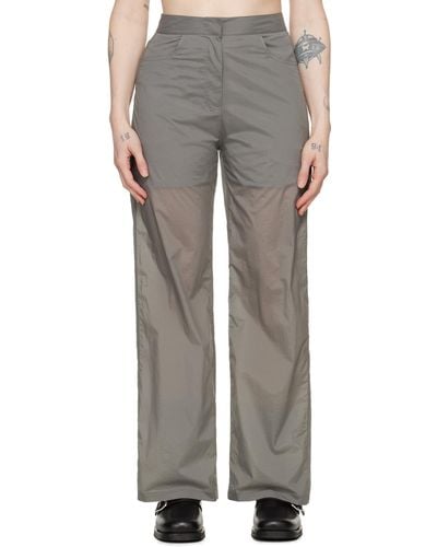 Amomento Laye Reversible Trousers - Grey