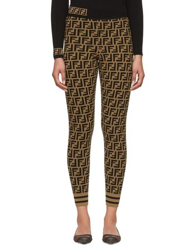 Fendi Leggings for Women, Online Sale up to 41% off