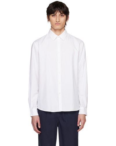 Sunspel White Button Shirt