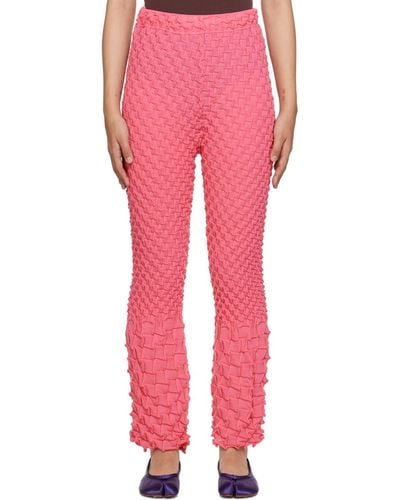 Issey Miyake Pink Shell Lounge Trousers