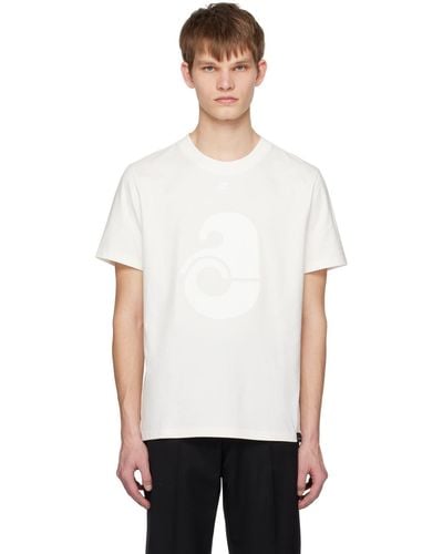 Courreges Off-white Printed T-shirt