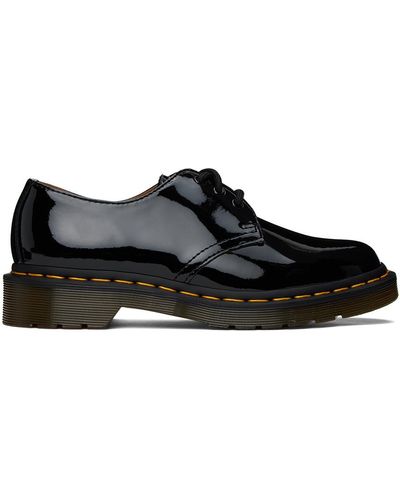 Dr. Martens 1461 chaussures en cuir verni noir