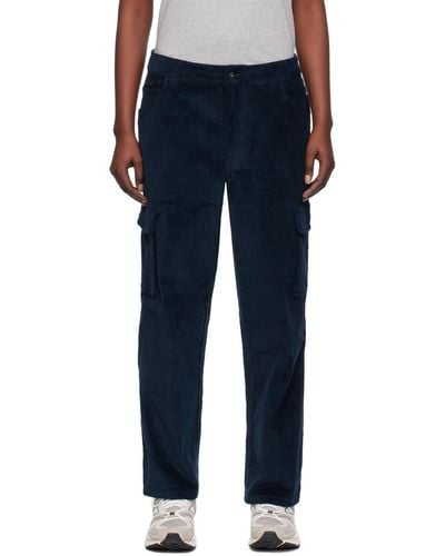 Dime Relaxed Trousers - Blue