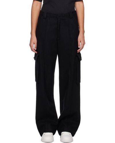 Axel Arigato Patch Cargo Trousers - Black