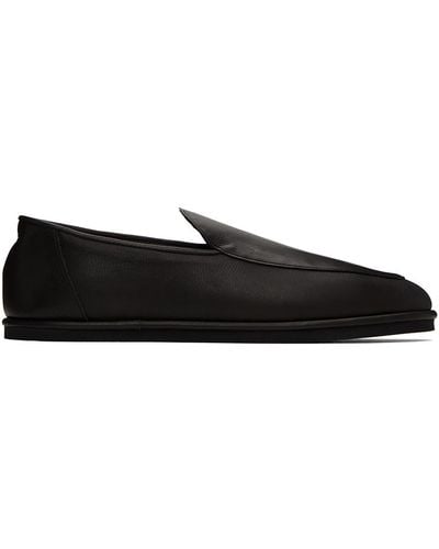 AURALEE Leather Loafers - Black