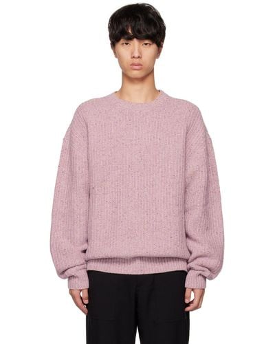 Saturdays NYC Atkins Sweater - Pink