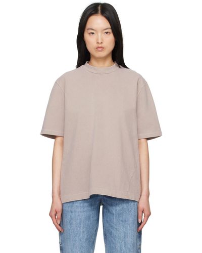 Our Legacy Taupe Big T-Shirt - Multicolor
