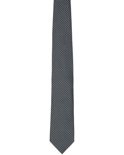 Tom Ford Gray 8cm Tie - Black