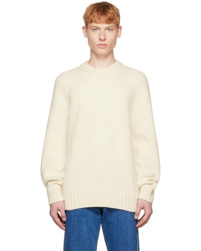 Norse Projects Off-white Ivar Jumper - Natural