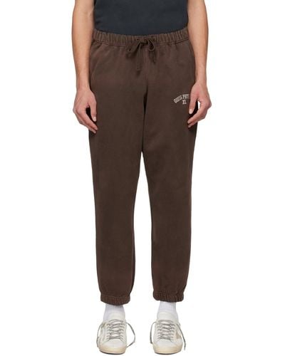 Guess USA Brown Two-pocket Joggers - Black