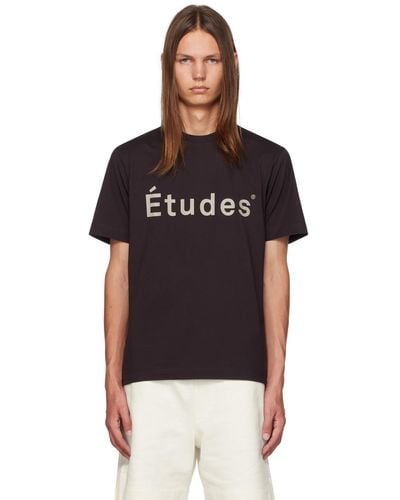 Etudes Studio Études ブラウン Wonder Études Tシャツ - ブラック