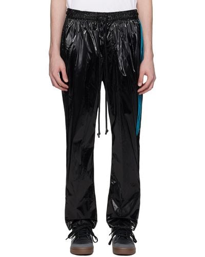Song For The Mute Adidas Originals Edition Shiny Joggers - Black