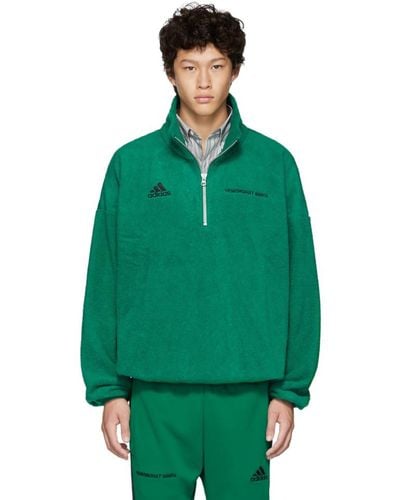 Gosha Rubchinskiy Adidas X Zipped Jumper - Green
