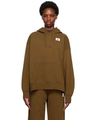 brown nike sweater