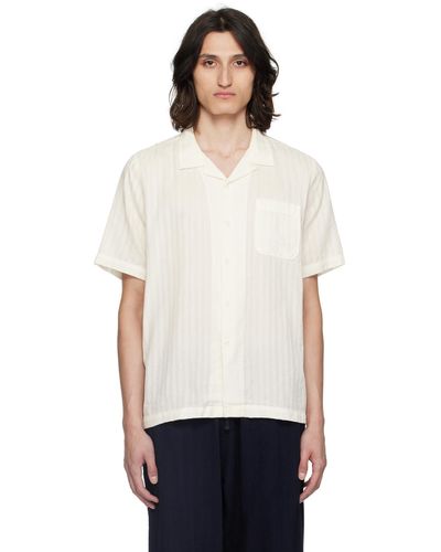 Universal Works Off- Road Shirt - White