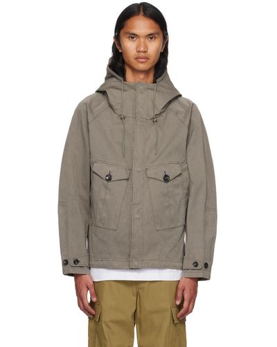 C.P. Company Taupe Tempest Jacket - Grey