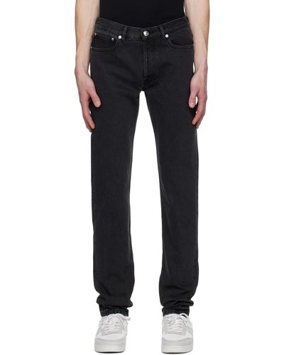 A.P.C. . Black Petit New Standard Jeans
