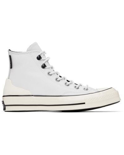 Converse Chuck 70 Leather Sneakers - Black