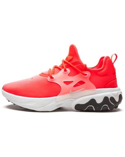 Nike React Presto "laser Crimson" Shoes - Red