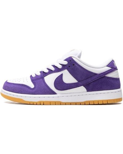 Nike Dunk Sb Low Pro Iso "court Purple" Shoes - Blue