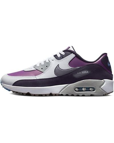 Nike Air Max 90 Golf "cave Purple" Shoes - Blue