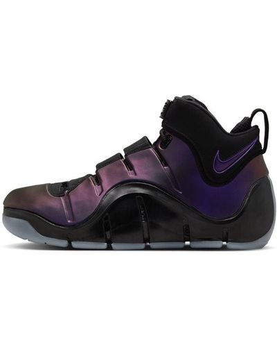 Nike Lebron 4 "Eggplant" Shoes - Black