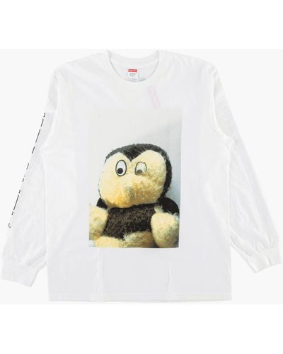Supreme Mike Kelley Ahh Youth L/s T-shirt "fw 18" - White
