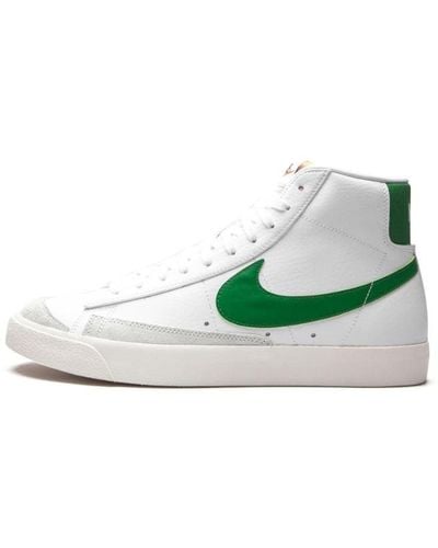 Nike Blazer Mid '77 Vntg "white / Pine Green" Shoes - Black