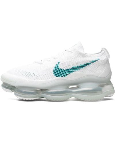 Nike Air Max Scorpion Flyknit "white Geode Teal" Shoes - Black