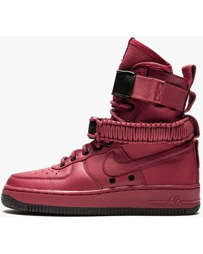 Nike Sf Af1 Shoes - Red