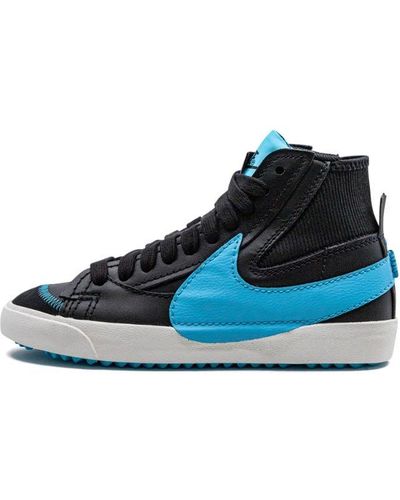 Nike Blazer Mid '77 Jumbo "black / Baltic Blue" Shoes