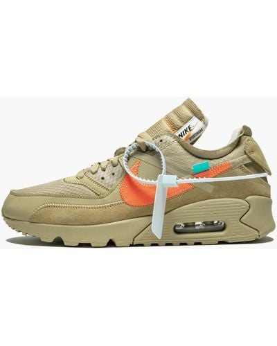 NIKE X OFF-WHITE The 10: Air Max 90 "off-white / Desert Ore" Shoes - Multicolor