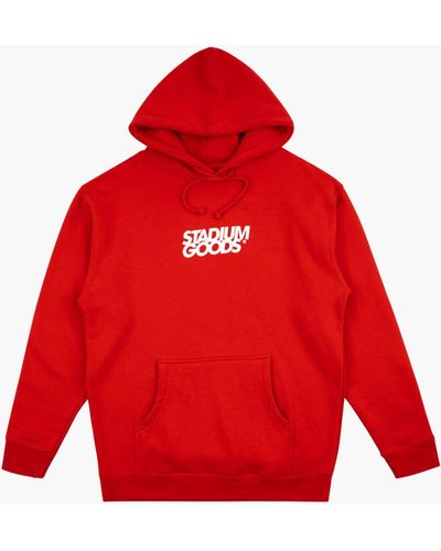 Stadium Goods Lock Up Hoodie "soho" - Red
