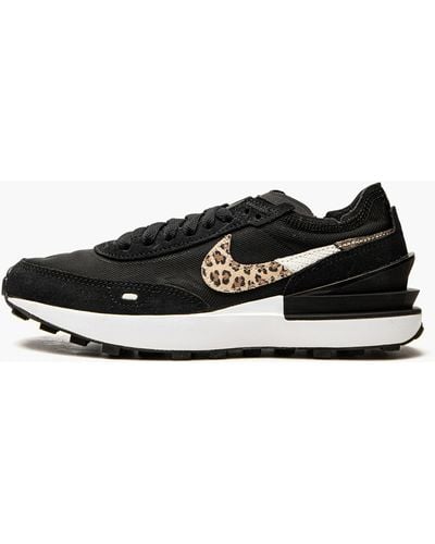 Nike Waffle One "black Leopard" Shoes
