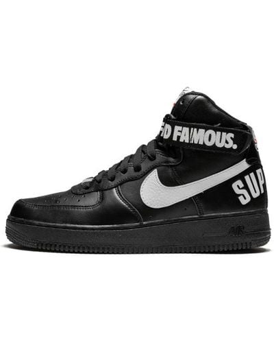 Nike Air Force 1 High Supreme Sp "black" Shoes