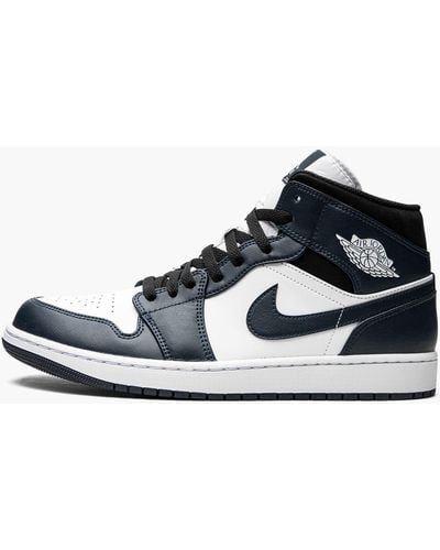 Nike 1 Mid "armory Navy" Shoes - Blue