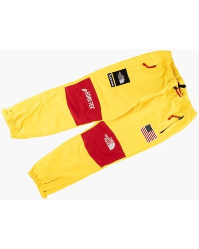 Supreme Tnf Expedition Pant "ss 17" - Yellow
