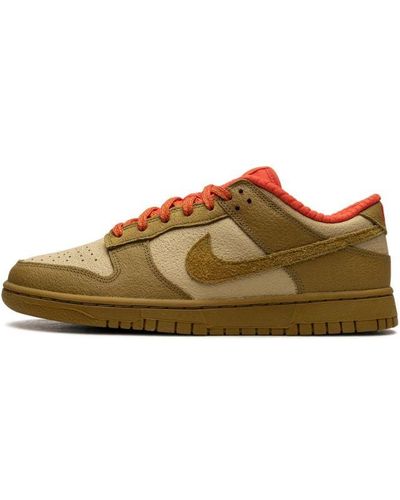 Nike Dunk Low "bronzine Picante Red" Shoes - Black