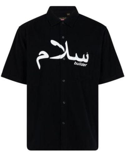 Supreme Undercover S/s Flannel Shirt "black"