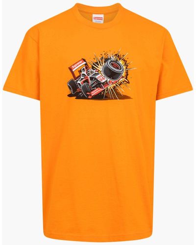 Supreme Crash T-shirt "fw 21" - Orange