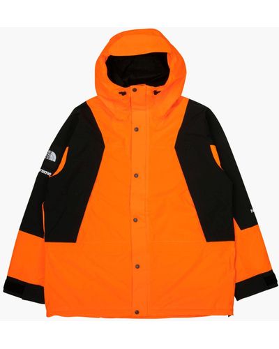 Supreme Tnf Mountain Light Jacket - Orange