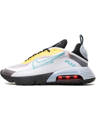 Nike Air Max 2090 "white Speed Yellow Bleached Aqua" Shoes - Black
