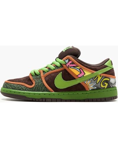 Nike Sb Dunk Low Prm Dls Qs "de La Soul" Shoes - Green