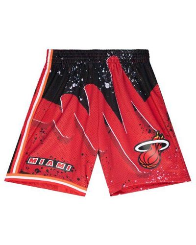 Mitchell & Ness Hyper Hoops Swingman Shorts "nba Miami Heat 1996" - Red