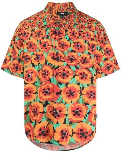 Stussy Poppy Shirt - Orange