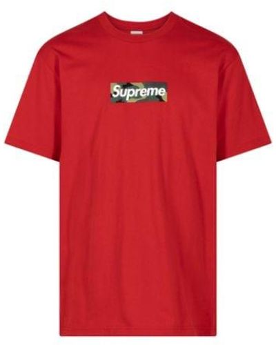 Supreme Box Logo T-shirt "fw 23" - Red